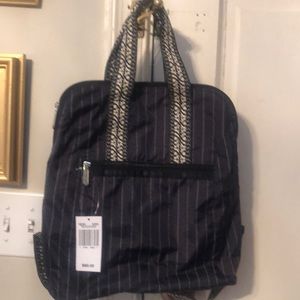 LeSport Nylon backpack/tote. NWT